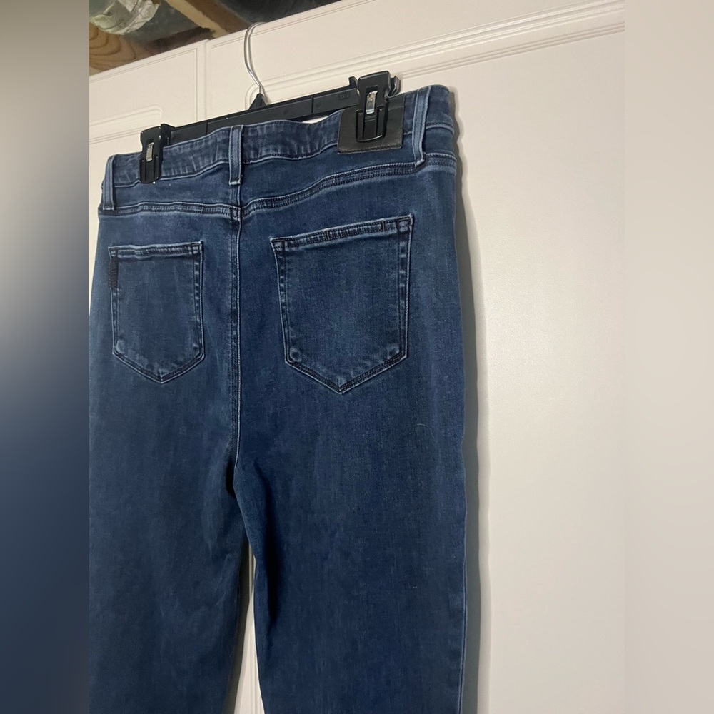 Paige Claudine High Rise Ankle Flare Jean In Fide… - image 8